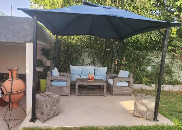Villa Luxe Fes Avec Piscine & Spa, Proche Aeroport, Private Hammam